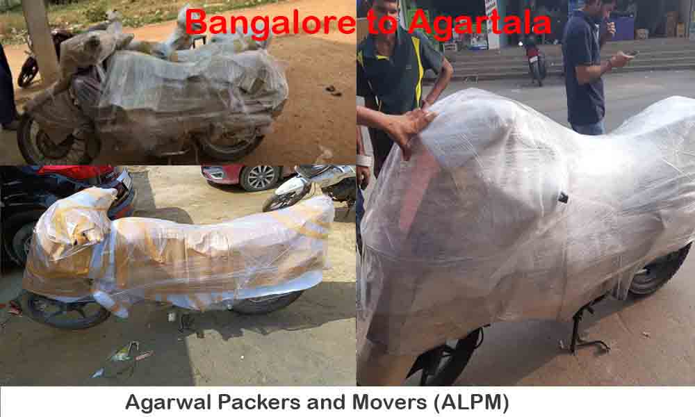 Agarwal bike transport bangalore to Agartala 