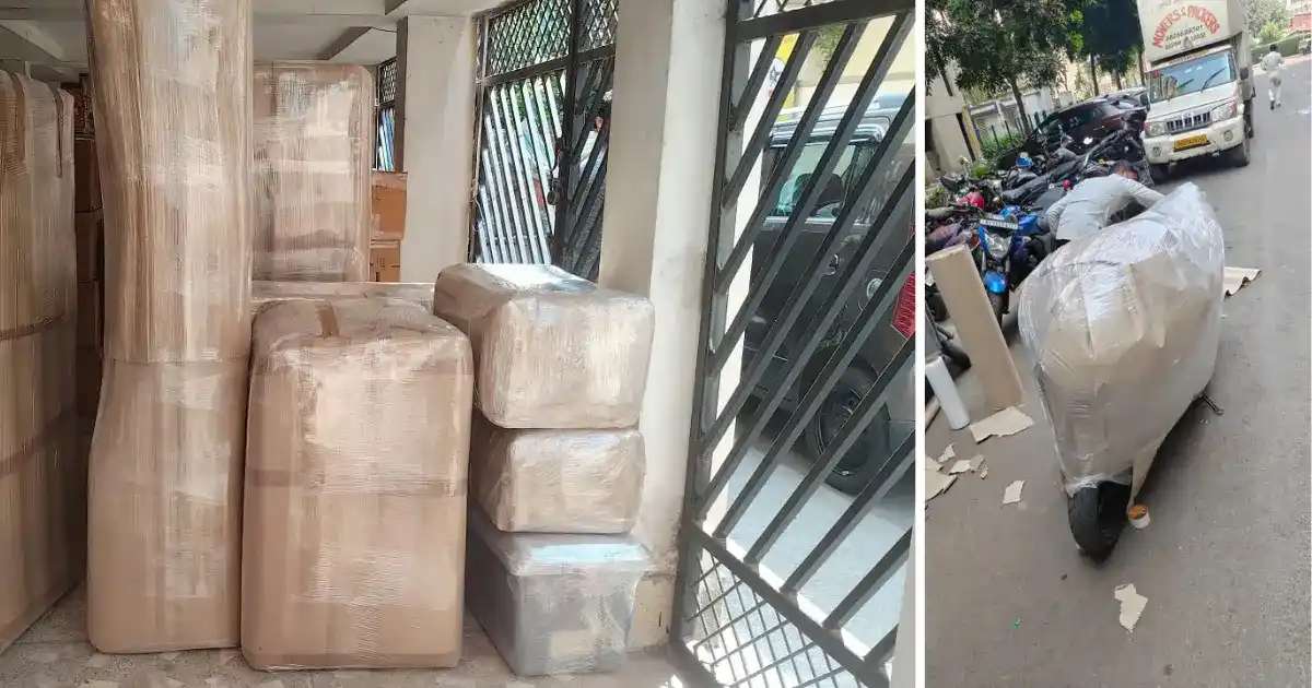 Professional Packers and Movers from Mumbai to Aurangabad loading a dedicated transport truck