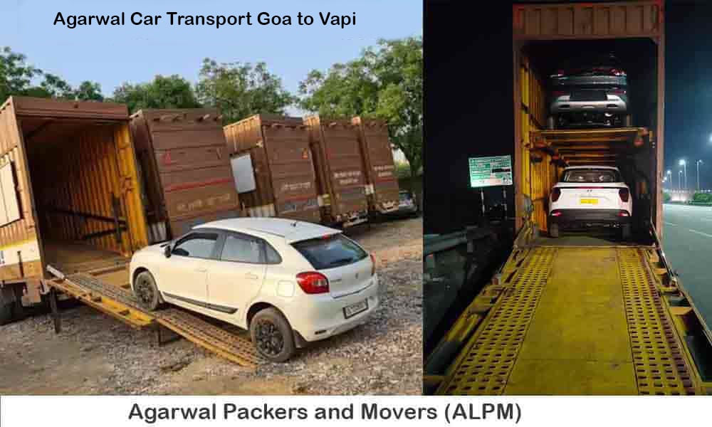 Agarwal car transport Goa to Vapi 