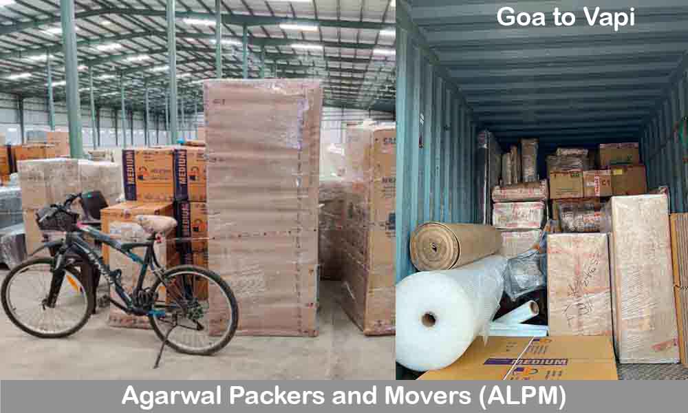 packers and movers Goa to Vapi godown