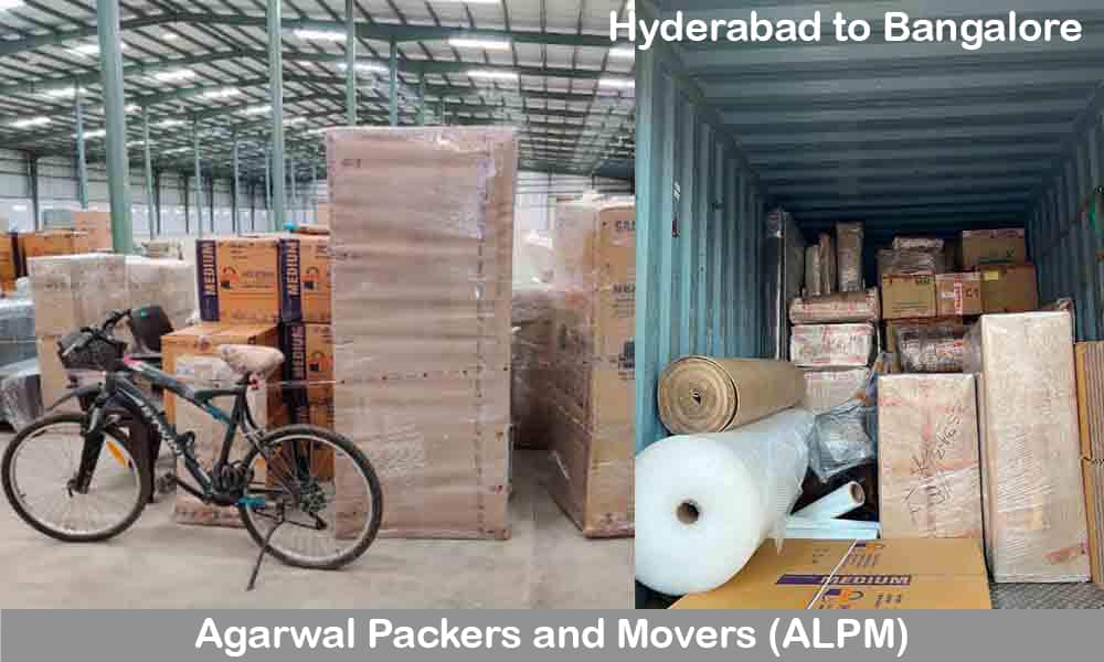 packers and movers Hyderabad to Bangalore godown
